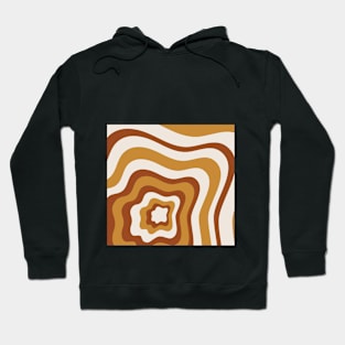 Waves Pattern Hoodie